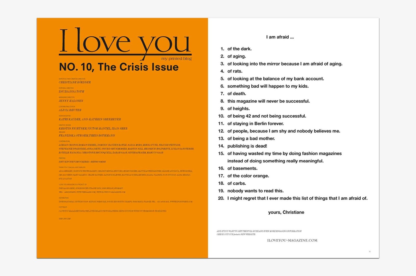 I love you Magazine
