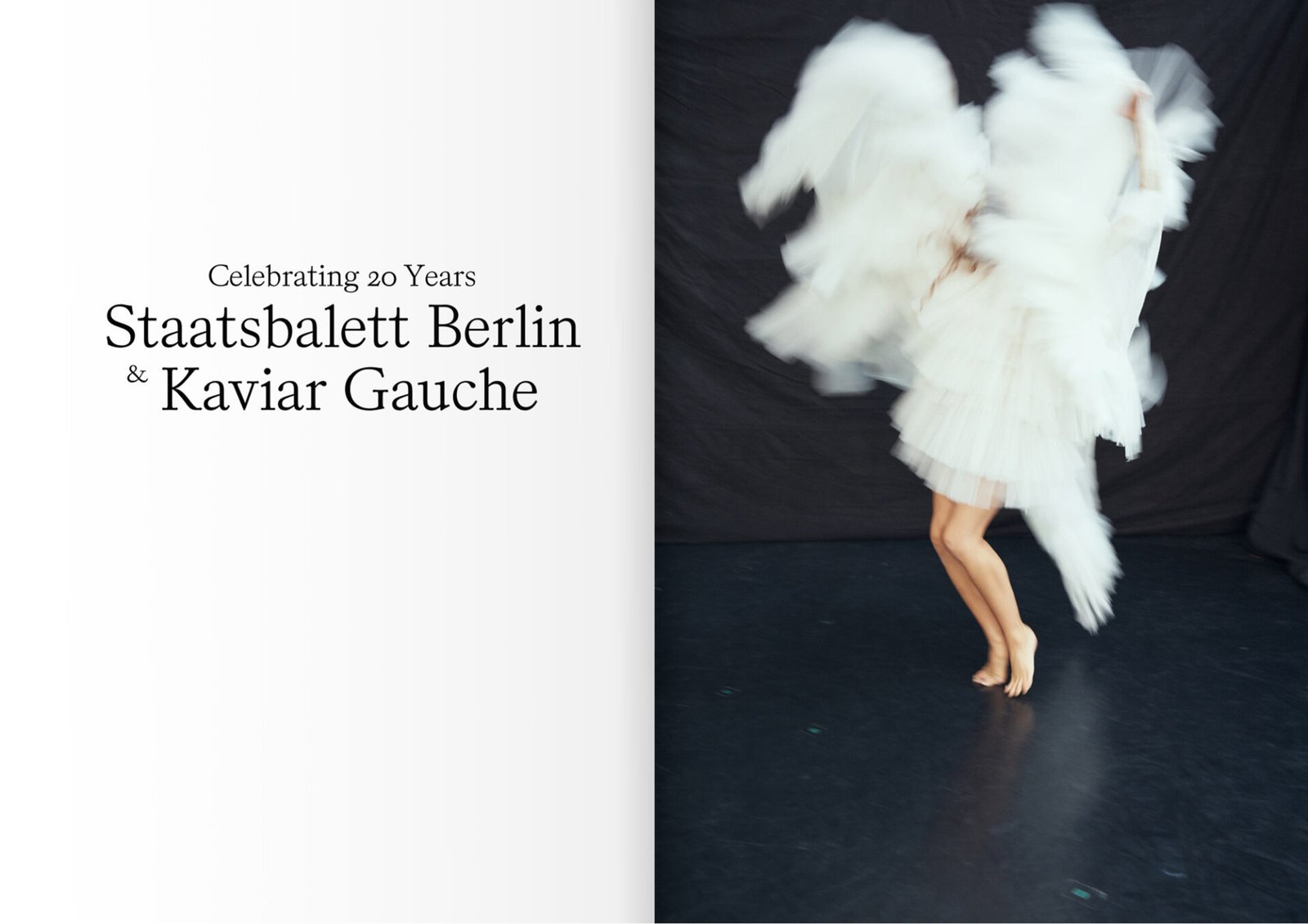 Staatsballett x Kaviar Gauche