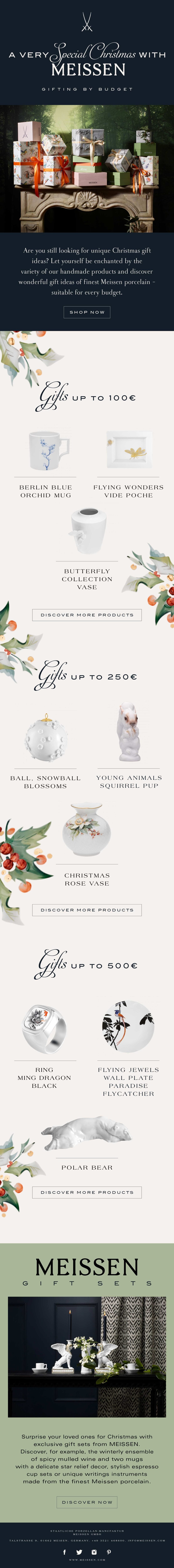 A very special Christmas with Meissen