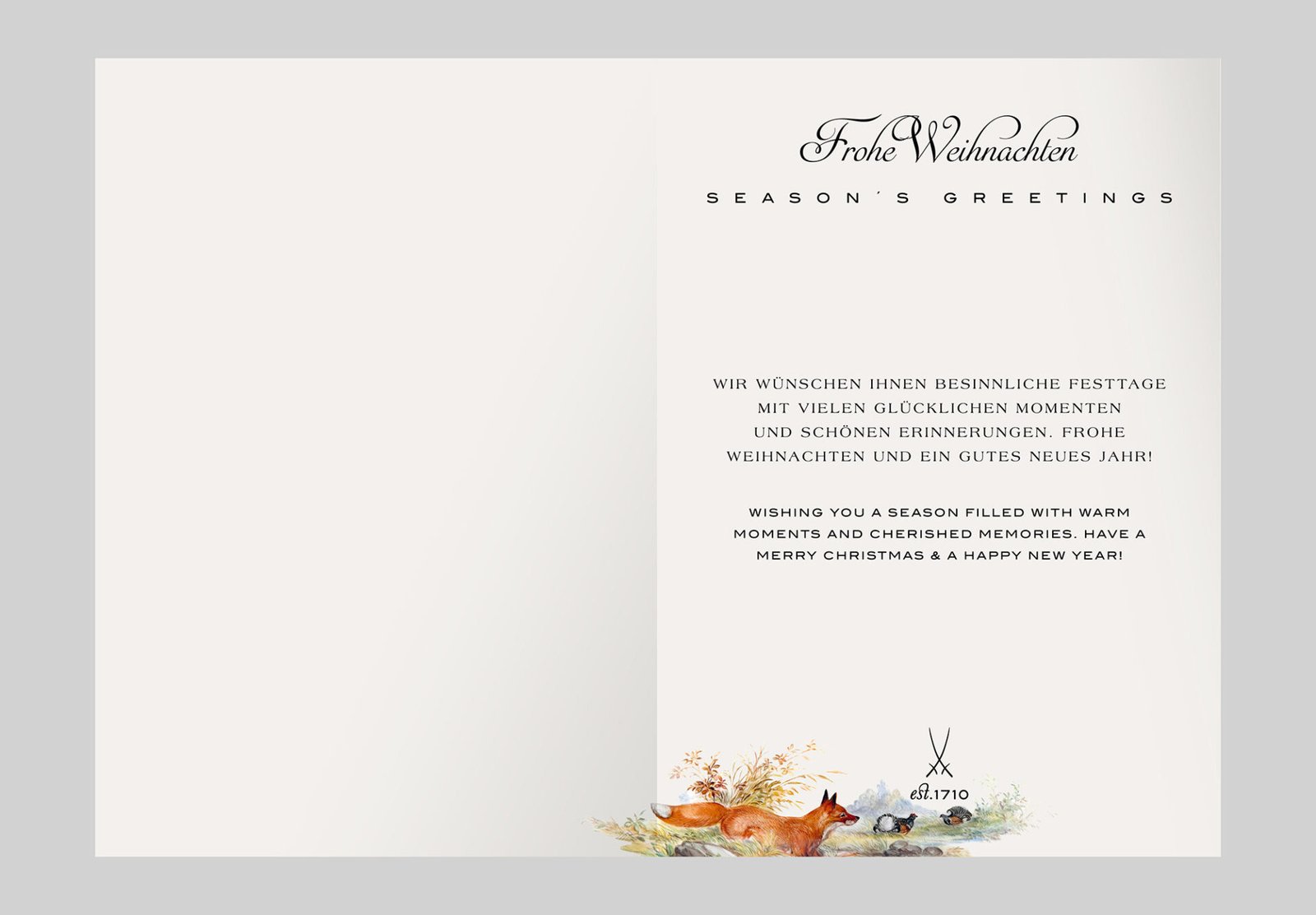 A very special Christmas with Meissen